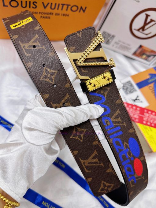 Belt LV Louis Reproduction-The waistband is made of 100% imported original cowhide, ensuring jq7al3lk - Image 5