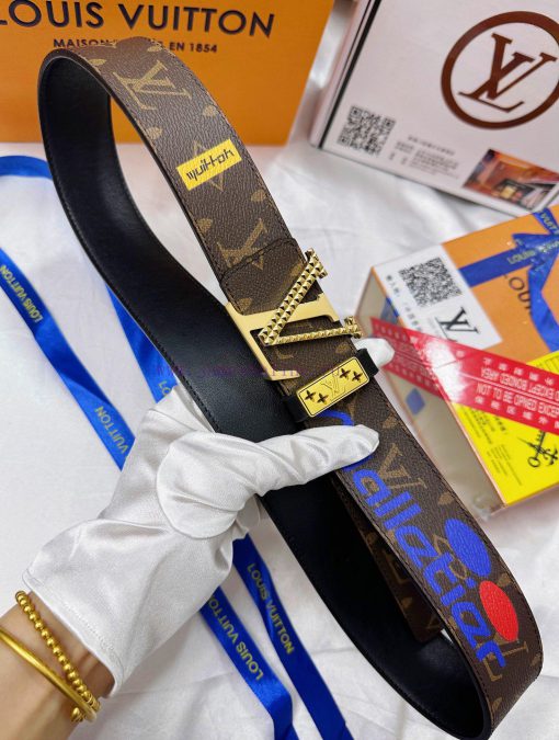 Belt LV Louis Reproduction-The waistband is made of 100% imported original cowhide, ensuring wrf41zkt - Image 8