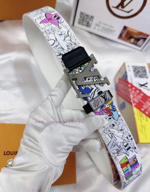 Belt LV Louis Vuitton's top tier replicaThe waistband is made of 100% cowhide, ensuring a ge ti1jtu2g - Image 17