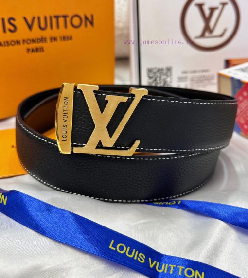 Belt LV Louis Vuitton Top Remakes-The waistband is made of 100% imported original cowhide, e l1ps1b7i - Image 13