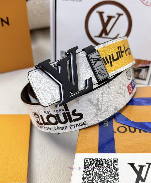 Belt LV Louis Vuitton Top Remakes-The waistband is made of 100% imported original cowhide, e z6c5ih0o - Image 11