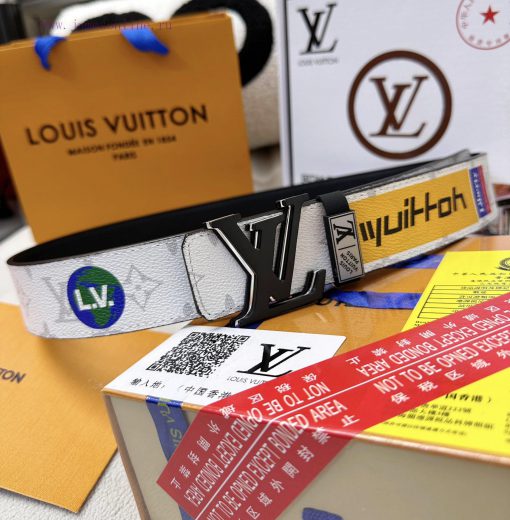 Belt LV Louis Vuitton Top Remakes-The waistband is made of 100% imported original cowhide, e z6c5ih0o - Image 14