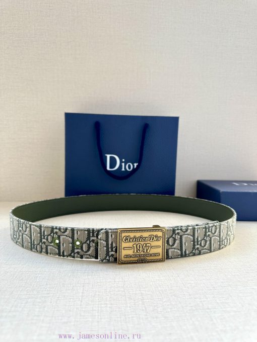 This 3.5cm wide waistband buckle is a new item from Dior, continuing the classic design and 18amwg6d - Image 2