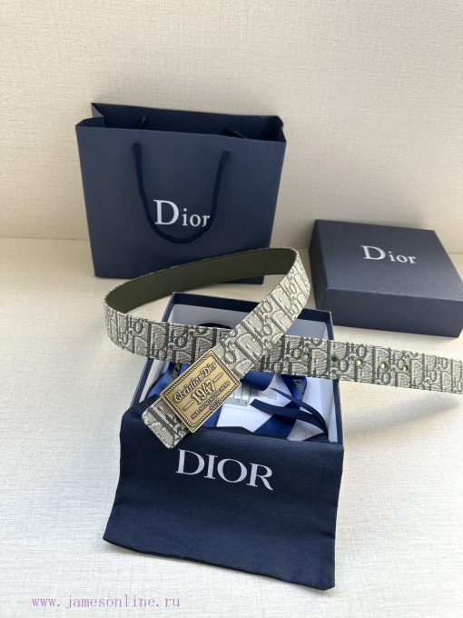 This 3.5cm wide waistband buckle is a new item from Dior, continuing the classic design and 18amwg6d - Image 4