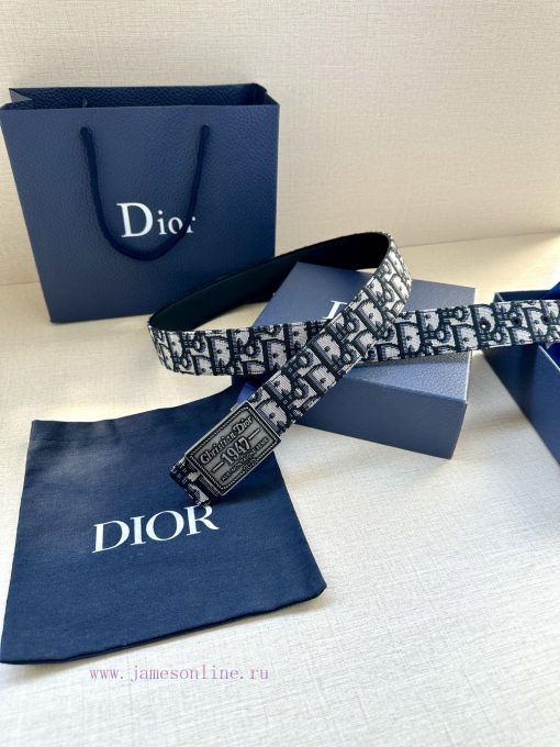 This 3.5cm wide waistband buckle is a new item from Dior, continuing the classic design and mu9vq3h8 - Image 7