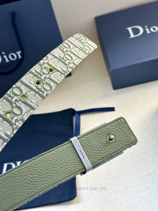 This 3.5cm wide waistband buckle is a new item from Dior, continuing the classic design and 18amwg6d - Image 10