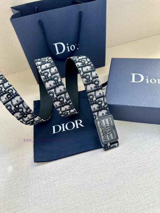 This 3.5cm wide waistband buckle is a new item from Dior, continuing the classic design and mu9vq3h8 - Image 9