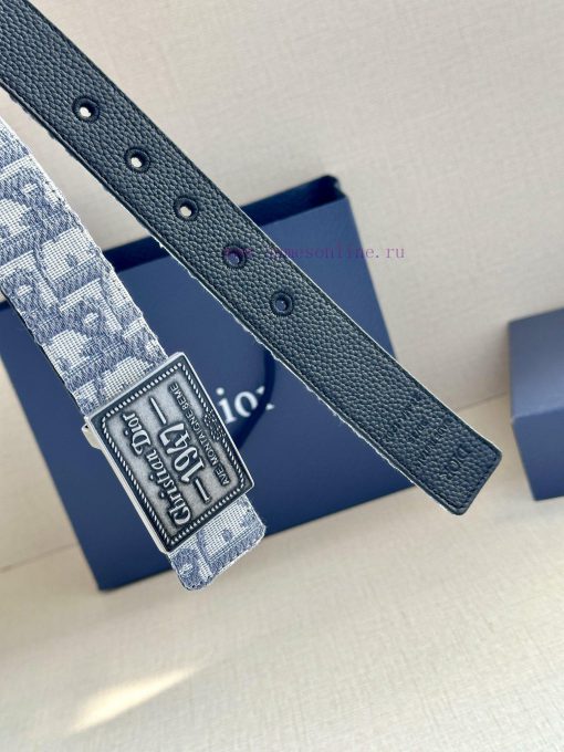 This 3.5cm wide waistband buckle is a new item from Dior, continuing the classic design and g6lz5wll - Image 13