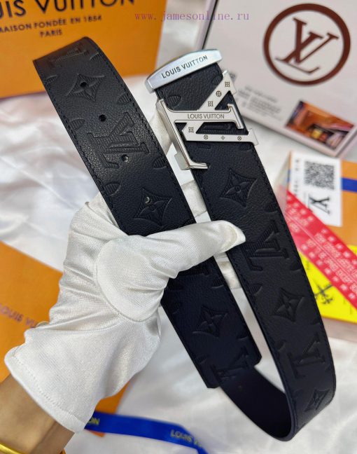 Belt LV Louis Vuitton's top tier replicaThe waistband is made of 100% cowhide, ensuring a ge kw6oy7fc - Image 16