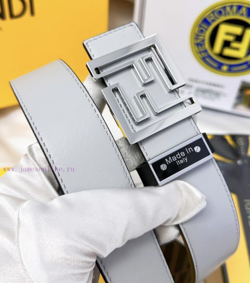 Belt FENDI Fendi ReproductionThe waistband is made of 100% cowhide, ensuring a double-layer tsu5nx19 - Image 17
