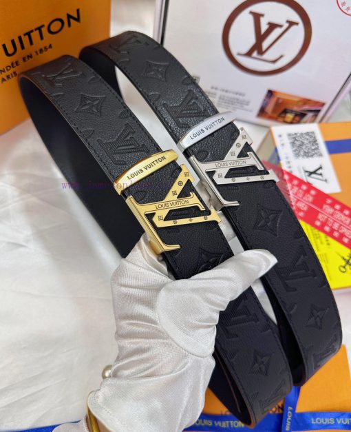 Belt LV Louis Vuitton's top tier replicaThe waistband is made of 100% cowhide, ensuring a ge kw6oy7fc - Image 19