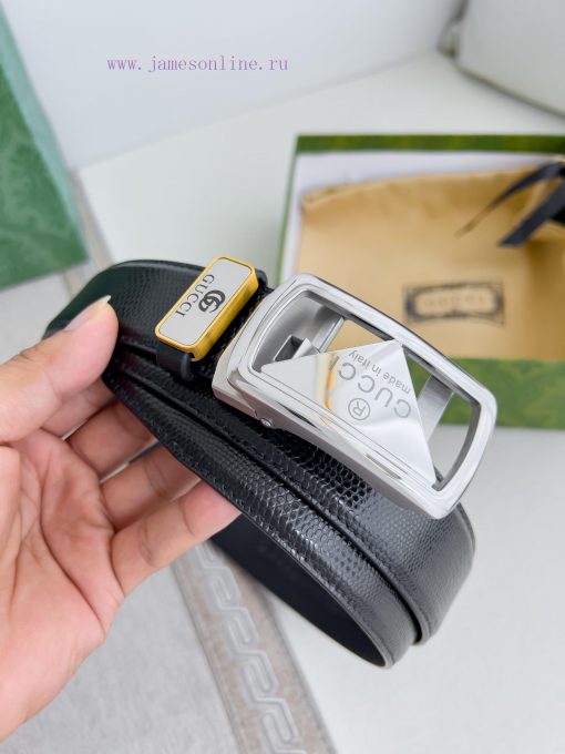 Gucci. Gucci Belt ️ Automatic BeltAutomatic buckle, made of pure steel material, equipped wi yz8fx56v - Image 5