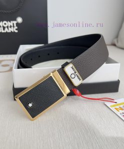 Montblanc Montblanc ️ Belt and beltBuckle, new original classic boutique two-color buckle, p 0xo5wgdf