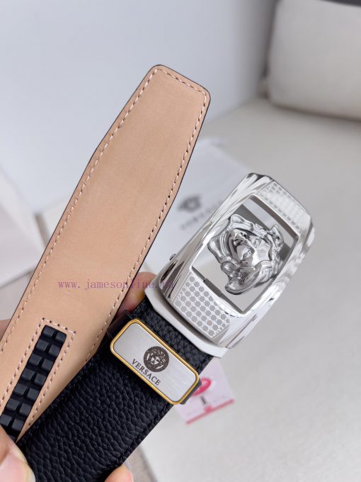 Versace Versace. ️ Belt and belt automatic beltAutomatic belt, classic head buckle made of p 8riprywm - Image 8