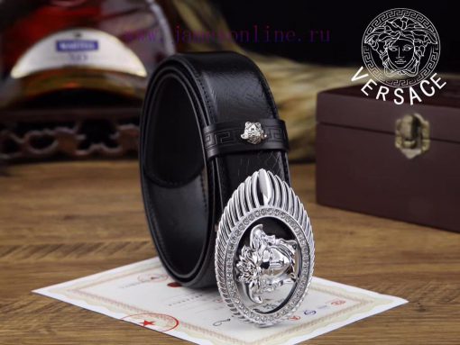 Complete setVERSACE100% dual color pure steel buckle materialThe front material of the belt j0edtu40