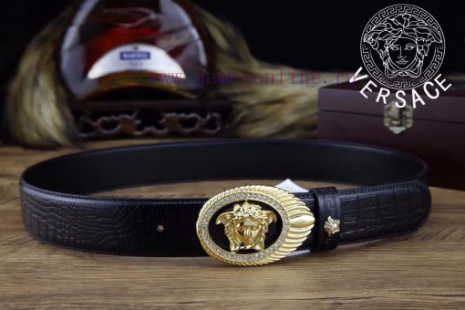 Complete setVERSACE100% dual color pure steel buckle materialThe front material of the belt j0edtu40 - Image 5