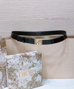 Dior Miss Dior Graffiti Pattern Belt25mm smooth cowhideGolden finish Miss Dior Grafiti patte nv7e0e72