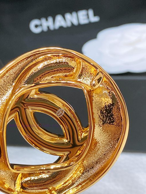 Chanel 24c rhinestone pearl logo buckle brass metal imported sheepskin plain weave with logo fokaly83 - Image 13