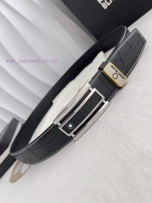 Montblanc Montblanc Belt Automatic BeltAutomatic belt, original new pure steel material auto 8nyssqn6 - Image 16