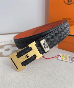 Hermes Hermes waist beltHanging buckle, classic pure steel material buckle head, double-side n09xjok0