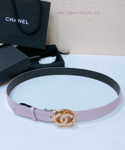 Chanel 24c rhinestone pearl logo buckle brass metal imported sheepskin plain weave with logo q92tip7f