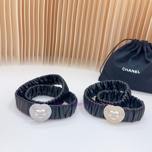 3.0cm Chanel official website new item, double-sided lambskin material, length 65.70.75.80.8 4xpy5md0 - Image 7