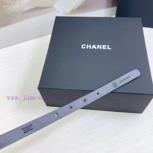 Chanel 1.5cm chain style Chanel belt, double-sided top layer cowhide material, length. 758.8 a232mslz - Image 10
