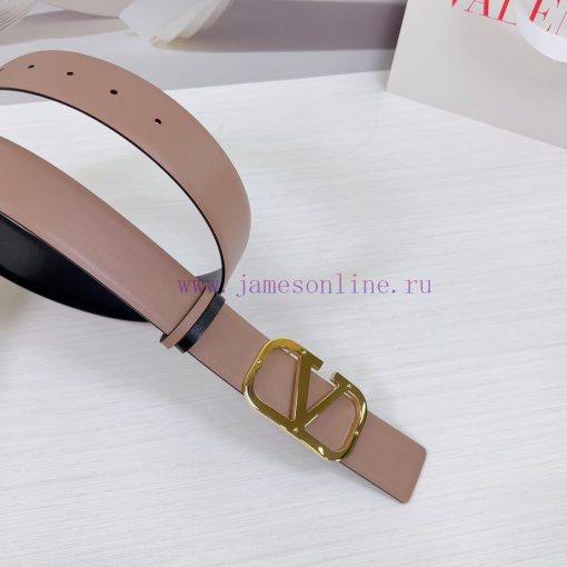 4.0cm Valentino waist belt, double-sided top layer cowhide material, length. 758.80.85.90.95 3bvauqh0 - Image 7