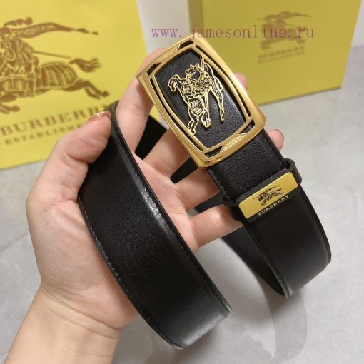 BurberryMaterial: Leather Belt with 100% Head Layer. The leather belt is guaranteed to be ge gwsaaa2x - Image 6