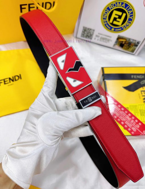Belt FENDI Fendi ReproductionThe waistband is made of 100% imported top layer cowhide, ensur q1lx8z71 - Image 5