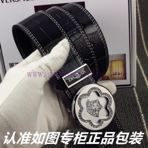 Versace Ver... sace ️ Crocodile patternIdentify and receive a punch as a giftThe material is slnp0h69 - Image 7