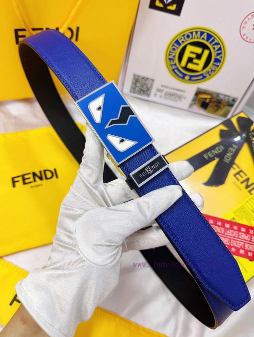 Belt FENDI Fendi ReproductionThe waistband is made of 100% imported top layer cowhide, ensur vcz2qq1n - Image 9