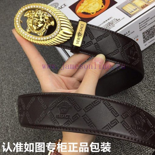 Versace. Versace ️ Diamond studdedGrade: Italian imported 100% top layer cowhide, Versace VE m5u7lbsy - Image 2