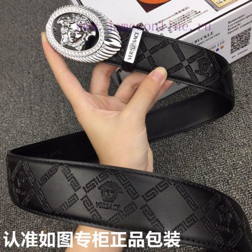 Versace. Versace ️ Diamond studdedGrade: Italian imported 100% top layer cowhide, Versace VE 0ggc3rn3 - Image 2