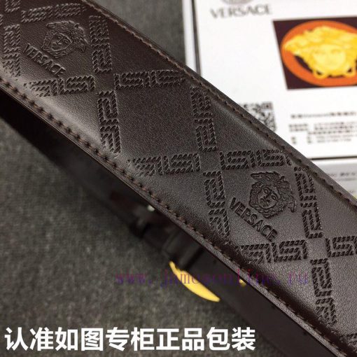 Versace. Versace ️ Diamond studdedGrade: Italian imported 100% top layer cowhide, Versace VE m5u7lbsy - Image 9