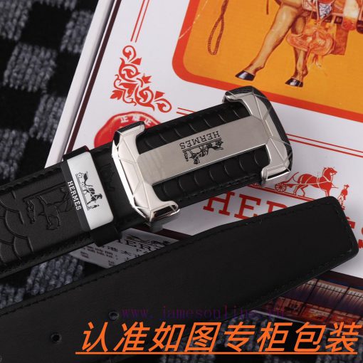 Men's belt HermesMen's leather belt is made of 100% head layer cowhide, ensuring that the 24 o2lcuskj - Image 10