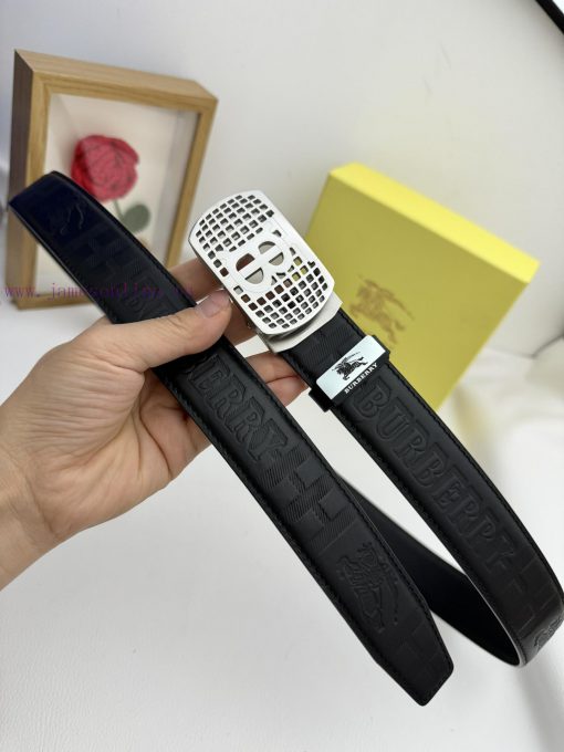 Burberry automatic beltMaterial: Leather Belt with 100% Head Layer. The leather belt is guar xjtug2bb - Image 3
