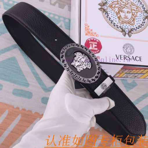Belt belt Versace cowhide beltMen's belt material: 100% head layer cowhide belt, guaranteed 5brhcsod - Image 3