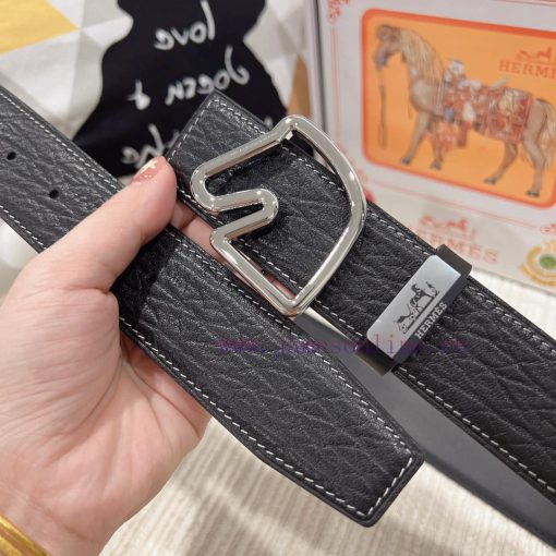 Hermes Hermès Material: Leather Belt with 100% Head Layer. The leather belt is guaranteed to e820v5re - Image 7