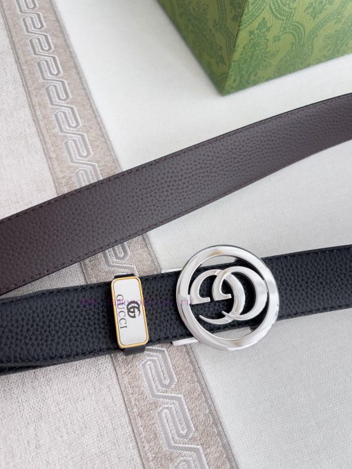 Gucci. Gucci Belt ️ Automatic BeltAutomatic buckle, made of pure steel material, equipped wi uz3tbnnb - Image 5