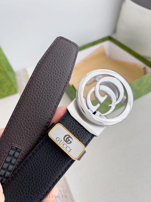 Gucci. Gucci Belt ️ Automatic BeltAutomatic buckle, made of pure steel material, equipped wi uz3tbnnb - Image 7