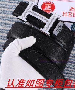 Men's belt HermesMen's leather belt is made of 100% head layer cowhide, ensuring that the 24 xko8z3lu