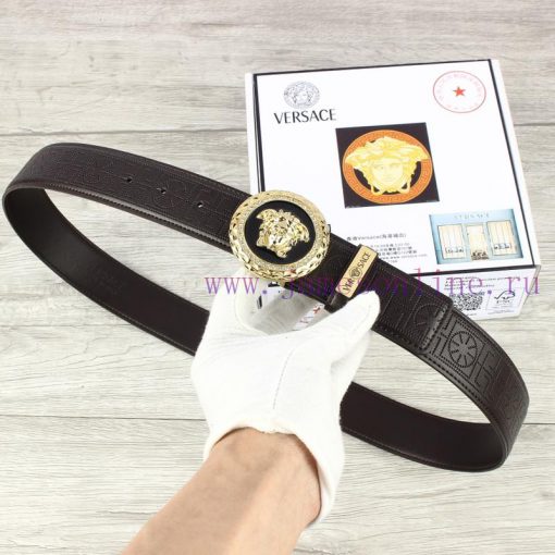 Versace. Versace ️Grade: Italian imported 100% top layer cowhide, Versace VERSACE, World ren 33sxn5w1 - Image 3
