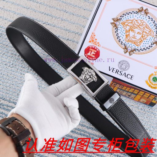 Versace. Versace automatic beltThe material is made of 100% top layer cowhide, ensuring that hatmn3n3 - Image 3