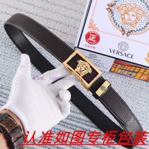 Versace. Versace automatic beltThe material is made of 100% top layer cowhide, ensuring that 9cn3orev - Image 5