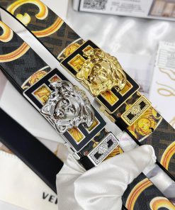 Belt Versace Versace Top RemakeThe waistband is made of 100% head layer cowhide, ensuring ge 438bv5ws