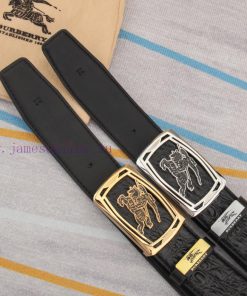 BurberryMaterial: Leather Belt with 100% Head Layer. The leather belt is guaranteed to be ge pfulopcc