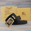BurberryMaterial: Leather Belt with 100% Head Layer. The leather belt is guaranteed to be ge r08kou02