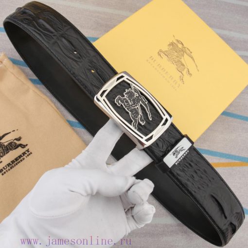 BurberryMaterial: Leather Belt with 100% Head Layer. The leather belt is guaranteed to be ge 7r57j6t2 - Image 3