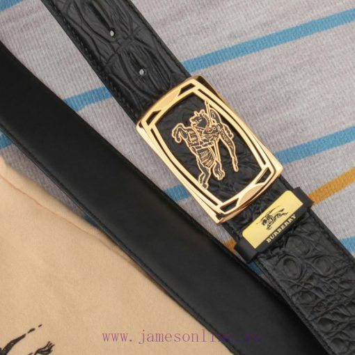 BurberryMaterial: Leather Belt with 100% Head Layer. The leather belt is guaranteed to be ge r08kou02 - Image 6